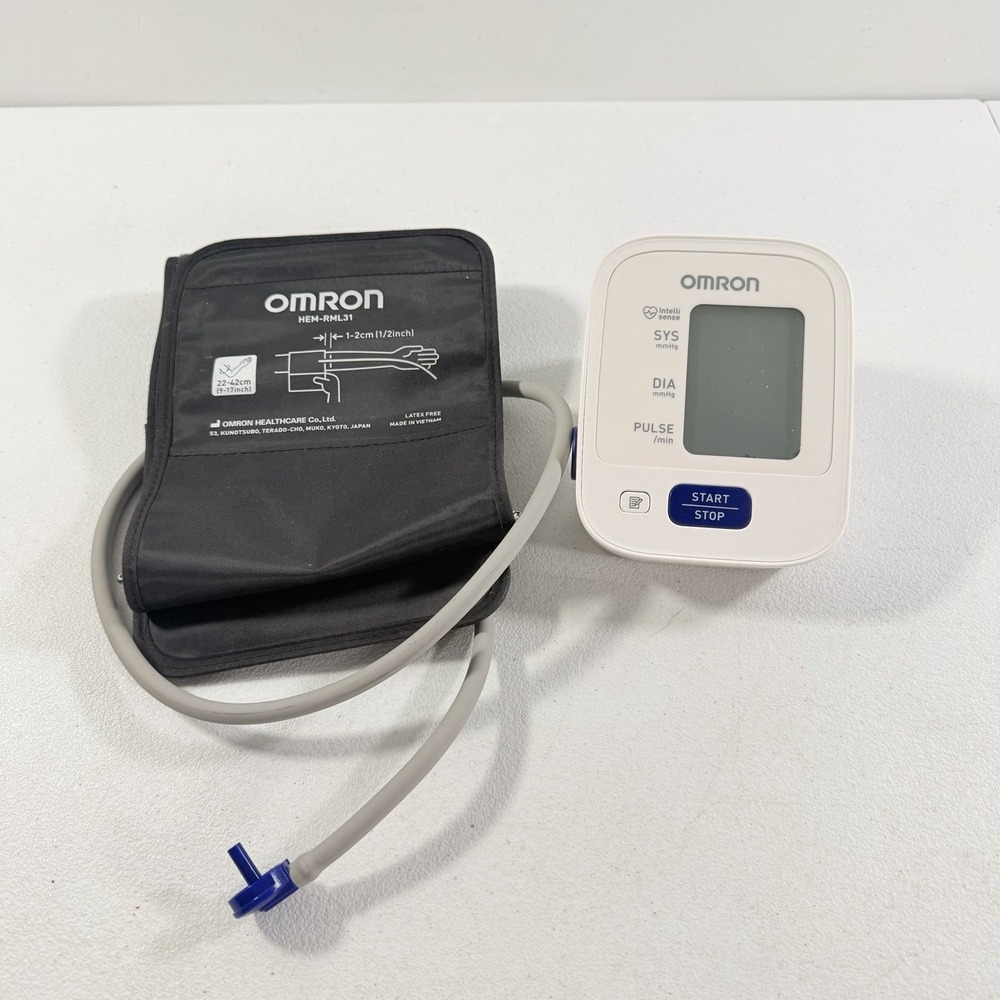 Omron Upper Arm Blood Pressure Monitor BP710N with HEM-RML31 Cuff